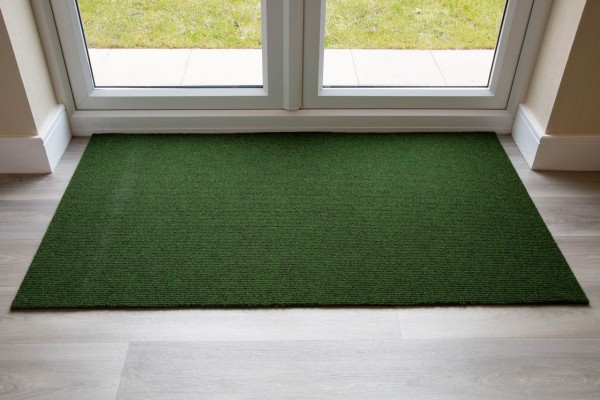 Luxury Hardwearing Modern Brush Rib Entrance Matting The Ideal