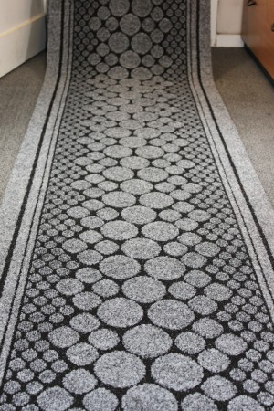 Buy Long Hallway Entrance Runner Mat Grey Wind At 30 24 Coir