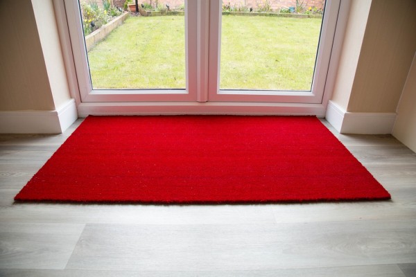 Buy 17mm Red Coir Entrance Mat Made To Measure At 42 00 Coir